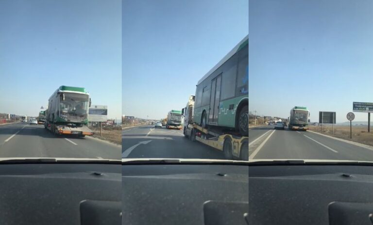 Un nou lot de autobuze turcești, cumpărate cu bani europeni, a ajuns azi la Iași - VIDEO