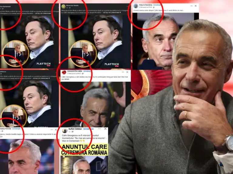 Campanie plătită pro Georgescu pe FB la fel ca pe TikTok. Pagini cu milioane de urmăritori îl susțin