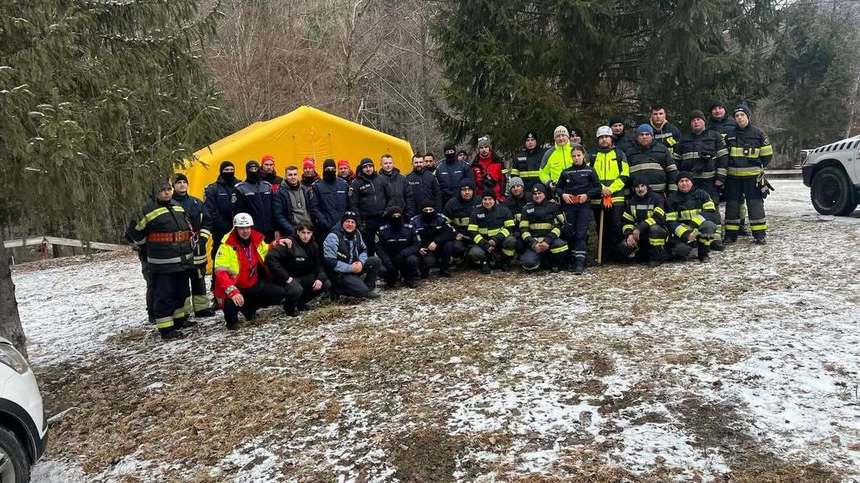  Harghita: Peste 70 de oameni au căutat un tânăr dispărut la începutul lunii februarie