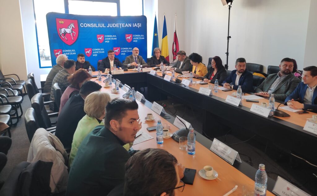  LIVE Ședință ordinară a Consiliului Județean Iași