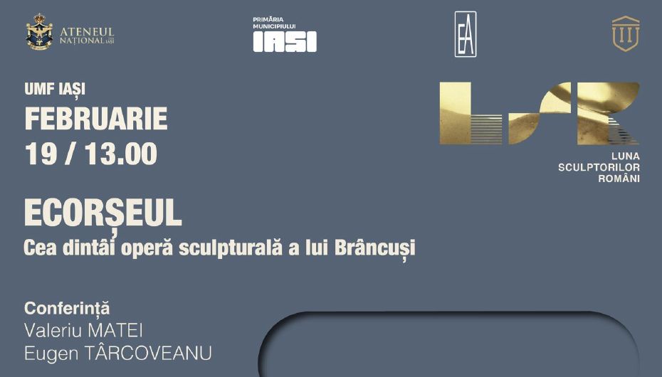  Conferință dedicată Ecorșeului lui Brâncuși, în cadrul Lunii Sculptorilor Români