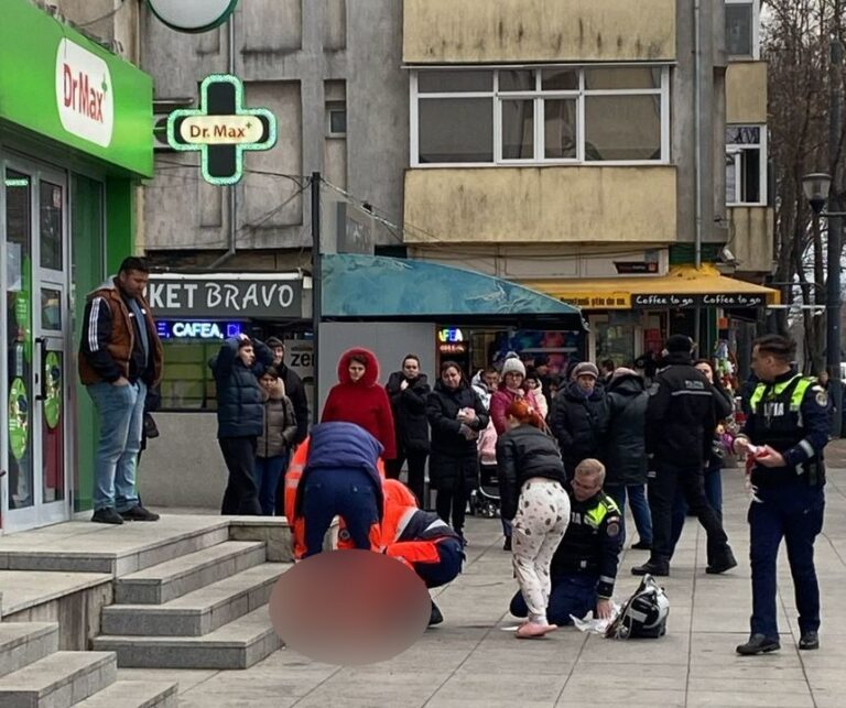 UPDATE Incident șocant în Vaslui: Un copil de patru ani a căzut de la etajul patru al unui imobil