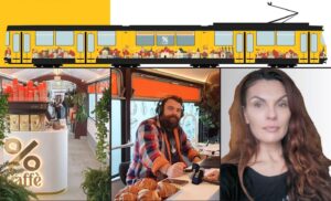 Dragobete în tramvai, pe  24 februarie 2025, la Iași