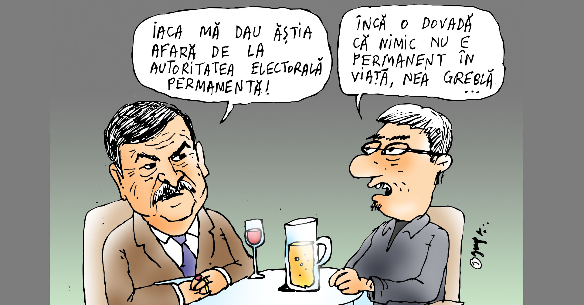 Toni Greblă e pe făraș