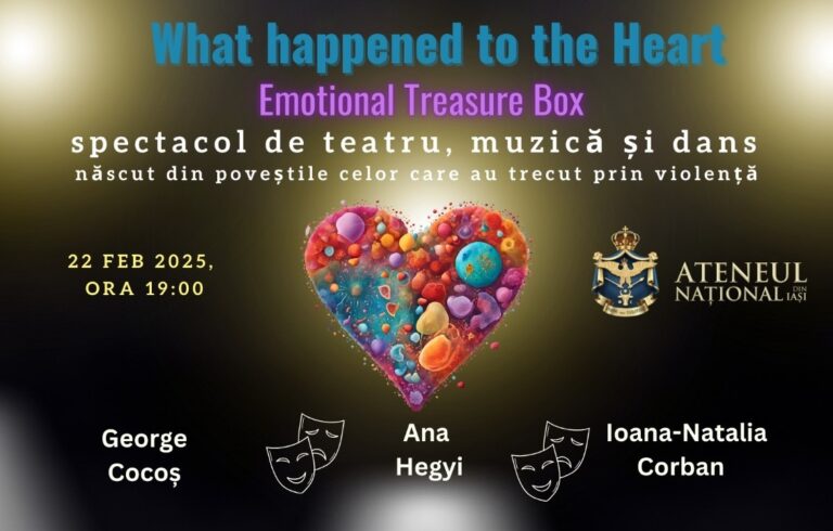 Un spectacol despre vindecare și speranță: „What Happened to the Heart?”, la Ateneul Național din Iași