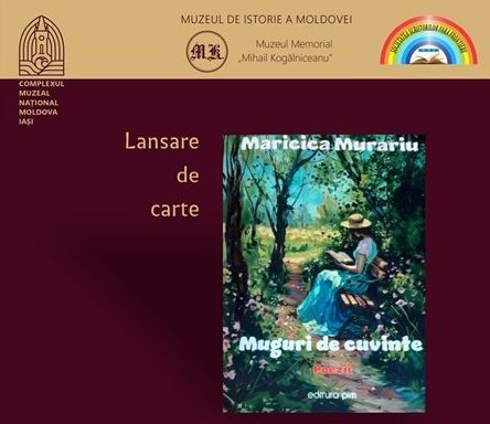  Lansare de carte la Iași: „Muguri de cuvinte” de Maricica Murariu