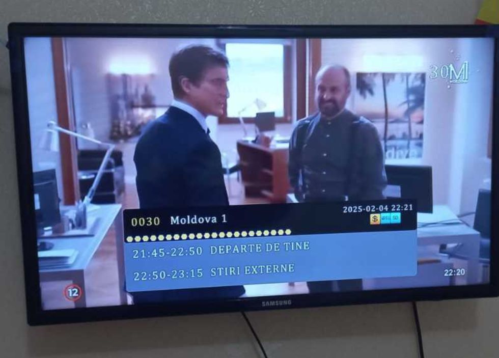 Postul public de televiziune Moldova 1 emite, pentru prima oară în 33 de ani, în regiunea transnistreană