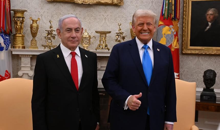 Netanyahu se va întâlni luni cu Trump la Casa Albă