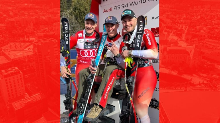 Schi alpin: Franjo von Allmen a câştigat proba de coborâre de la Crans Montana. Podiumul a fost ocupat de schiori elveţieni