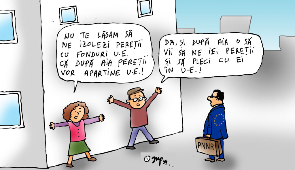  Vine UE și le ia pereții blocului!