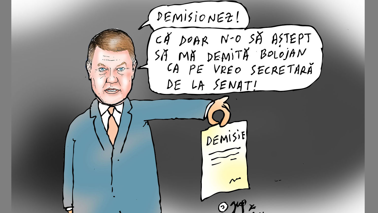 Iohannis a demisionat mâine