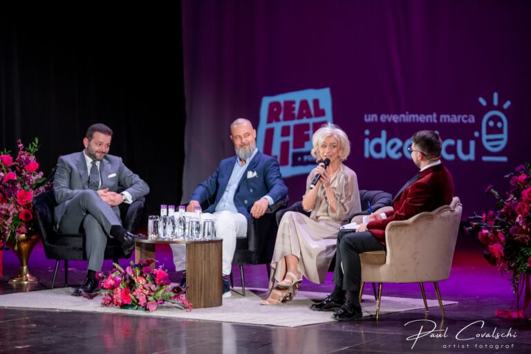 Peste 500 de suflete în Real Life Podcast: Călătoria de la A FI la A(TE) IUBI – un eveniment marca Ideaticu’