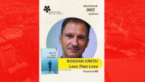 Bogdan Crețu, nominalizat la Premiul Uniunii Europene pentru Literatură, ediția 2025