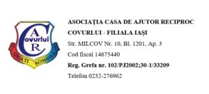 CONVOCARE - Consiliul de administrație al ASOCIAȚIEI C.A.R. COVURLUI - Filiala Iași (P)