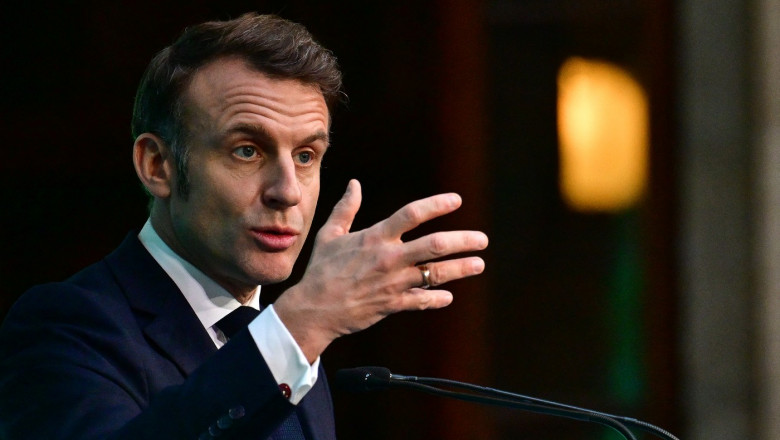 Macron: „Franța este pregătită pentru o discuție privind avioane franceze cu bombe nucleare în alte țări europene”