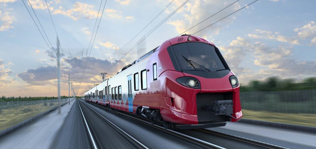 Poate că România nu merită trenuri moderne – Garnitura nouă Alstom, atacată cu pietre la Chitila