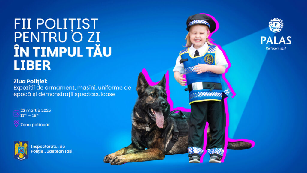  Ziua Poliției Române este sărbătorită în grădina Palas