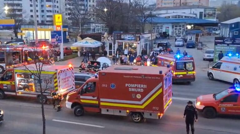 Accident grav, cu patru victime, în Păcurari - FOTO/VIDEO