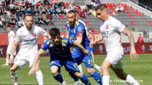 FC Hermannstadt a remizat cu Unirea Slobozia, scor 1-1, în play-out