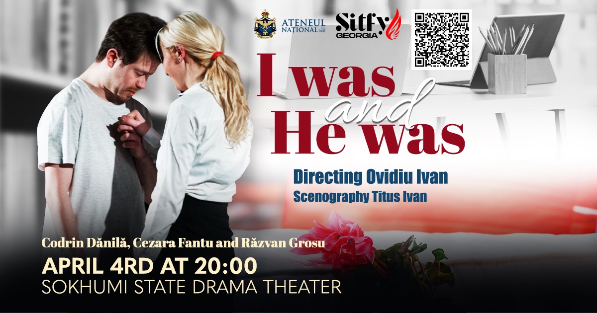 Trei actori de la Ateneul Național din Iași, pe scena teatrului din Georgia