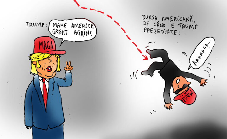 Bursa americană se duce-n cap