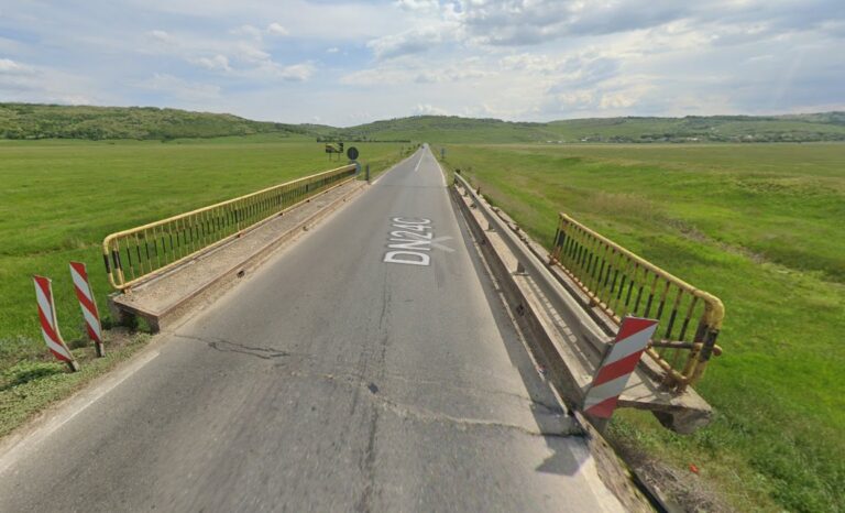 Problemă de trafic unicat la Iași: drum național cu lățimea de 5 metri, pe care nu încap două mașini. Se va rezolva prin licitație