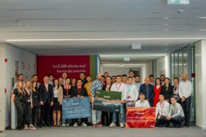 O echipă de studenți TUIASI, premiată în cadrul competiției E.ON Energy Challenge 2025 - FOTO