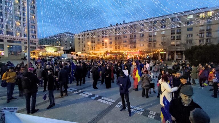 UPDATE Mitingul ”EuRo Manifest” la Iași