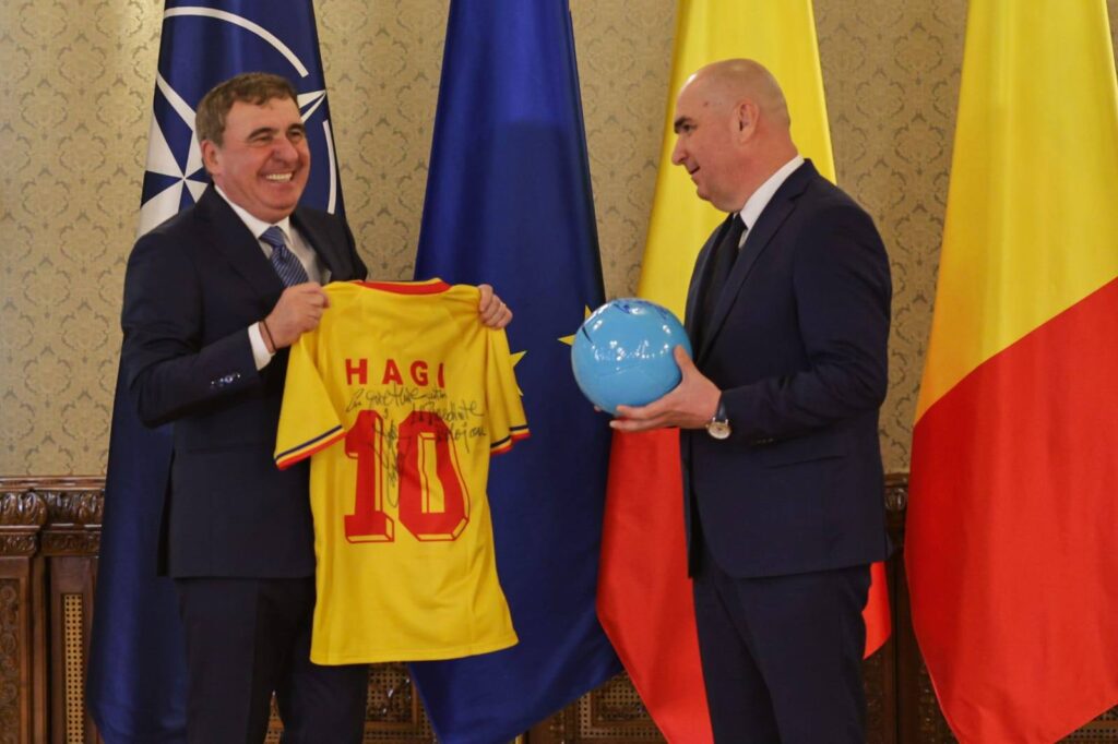 Ce i-au transmis Gabi Balint și Nadia Comăneci lui Gică Hagi, după ce a fost decorat cu Ordinul Național „Steaua României” în grad de Cavaler