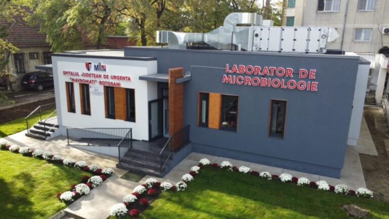 Laborator modern de microbiologie de 4 milioane de euro, închis la Botoșani după câteva luni de la inaugurare
