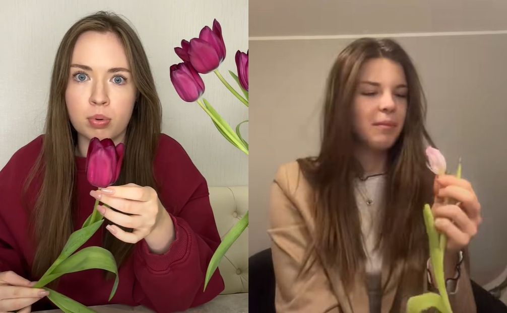 Ultima modă pe TikTok printre fete – să mănânce lalele. Ce le paște pe tinerele care „pasc” flori, potrivit medicilor