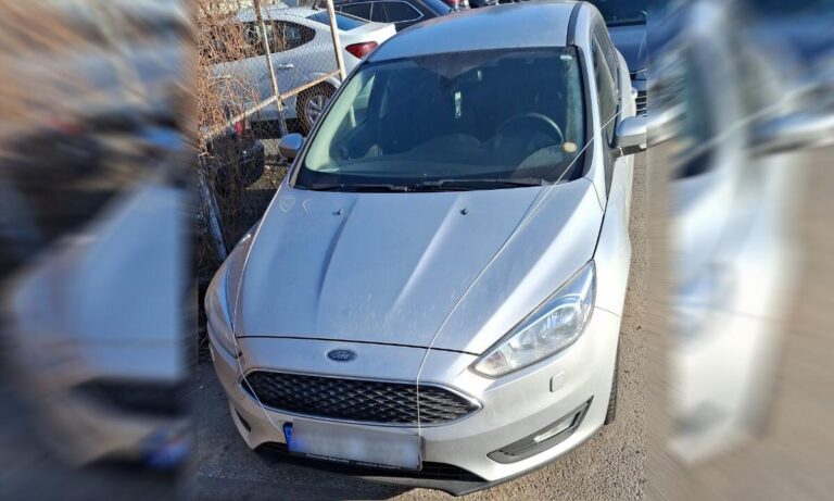 Șoferul de 23 de ani a fost dat jos, mașina confiscată. Autoturism căutat în Danemarca, descoperit la Sculeni