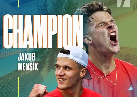 Înfrângere suprinzătoare a lui Novak Djokovici la Miami. Jakub Mensik şi-a învins idolul şi a câştigat primul său titlu din carieră