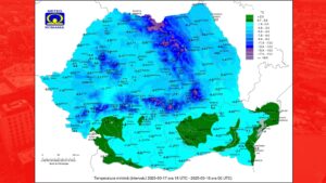 Cea mai rece dimineață de primăvară: -7 grade la Iași