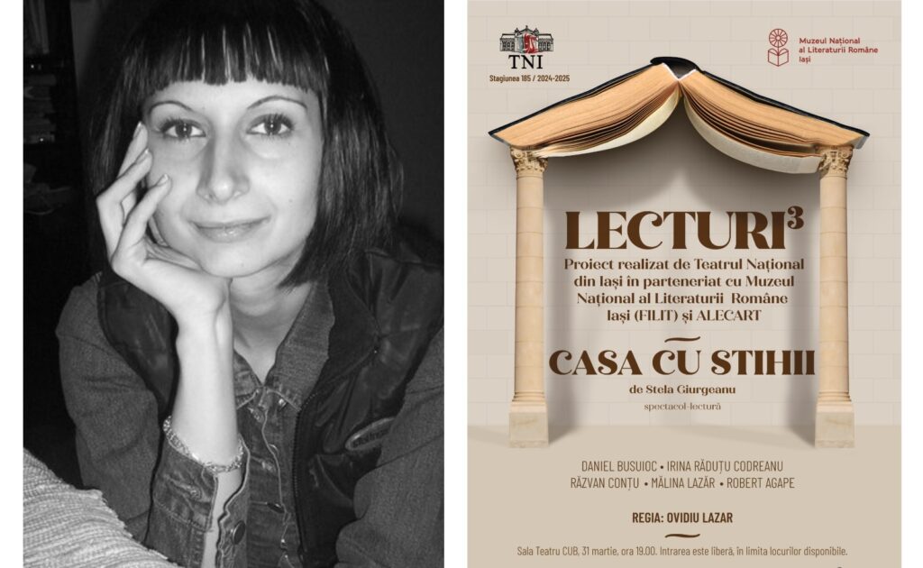 Spectacolul-lectură „Casa cu stihii” de Stela Giurgeanu în premieră la Teatru³: „O piesă despre o umanitate în pragul colapsului”