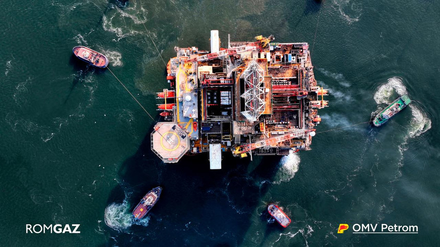 Romgaz şi OMV Petrom au început forajul primei sonde de exploatare gaze naturale din proiectul Neptun Deep. Prima producţie este estimată pentru 2027