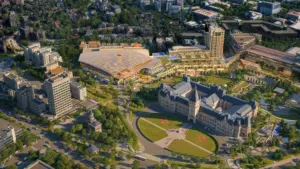 IULIUS continuă dezvoltarea Palas Iaşi, după un concept al renumitului birou de arhitectură Foster + Partners: branduri în premieră regională, experiențe noi de dining și recreere, nou centru de conferințe, parc extins și mai multe evenimente
