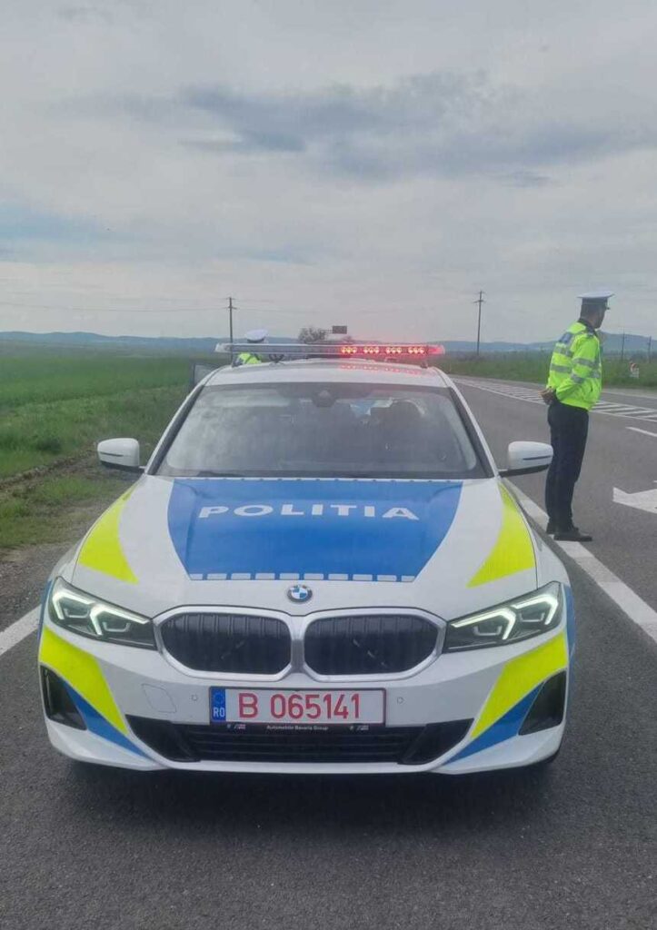  Olt: Un șofer băut a prins curaj și a început o urmărire ca în filme cu mașina poliției