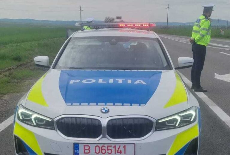 Olt: Un șofer băut a prins curaj și a început o urmărire ca în filme cu mașina poliției