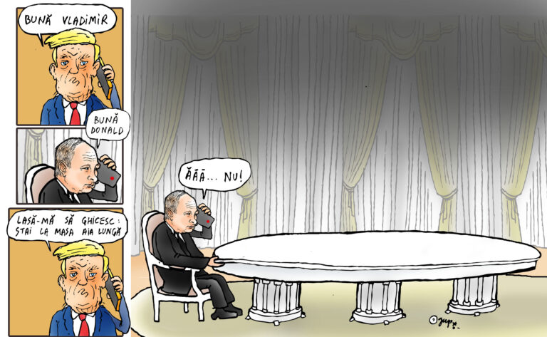 Trump vorbește la telefon cu Putin