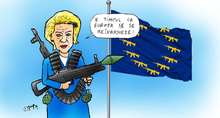 Ursula ne reînarmează ca să ne apărăm de Ursul rus