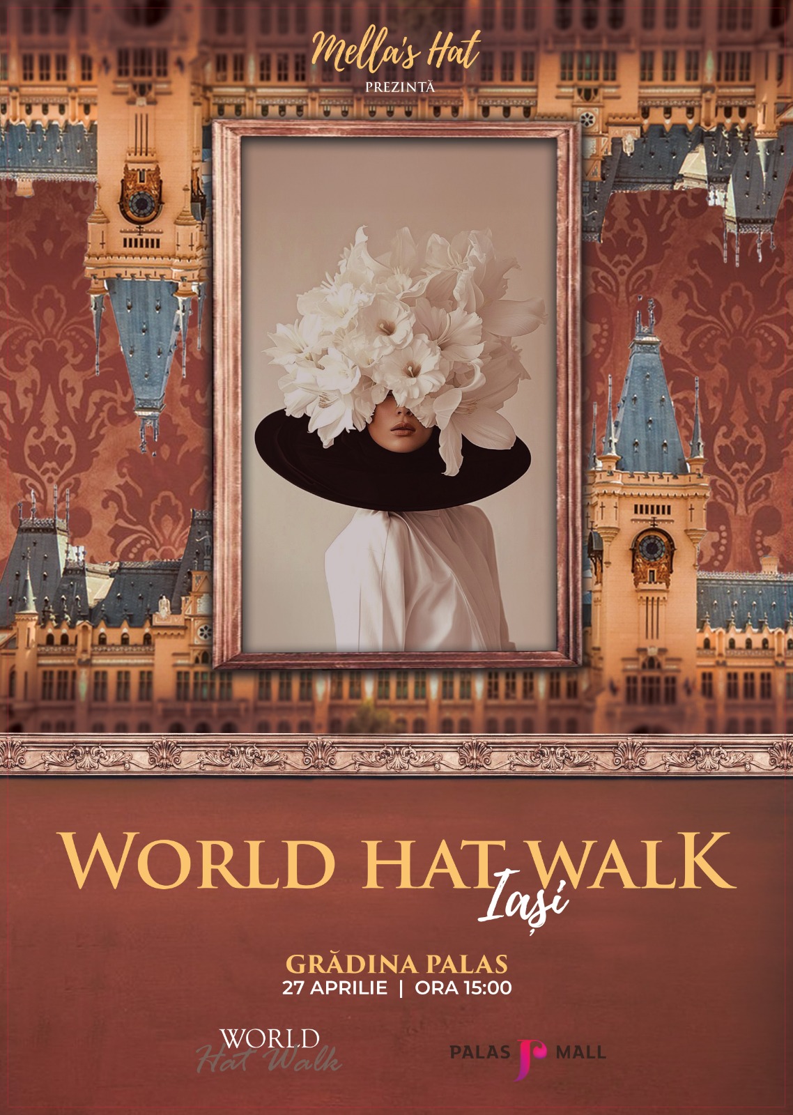 World Hat Walk ajunge la Iași. Alătură-te comunității pasionaților de pălării excentrice și participă la parada din parcul Palas!