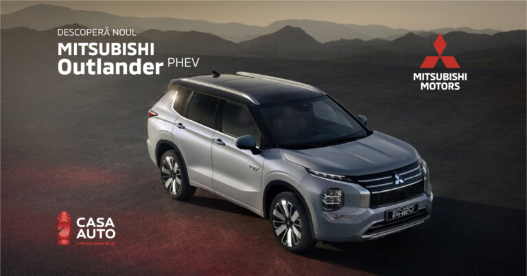 Noul Mitsubishi Outlander PHEV a ajuns la Casa Auto Iași