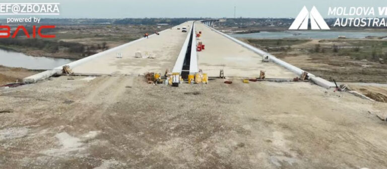 Autostrada Moldovei A7: Avansul lucrărilor în zona bretelelor NUROL și problemele întâmpinate pe traseu - VIDEO