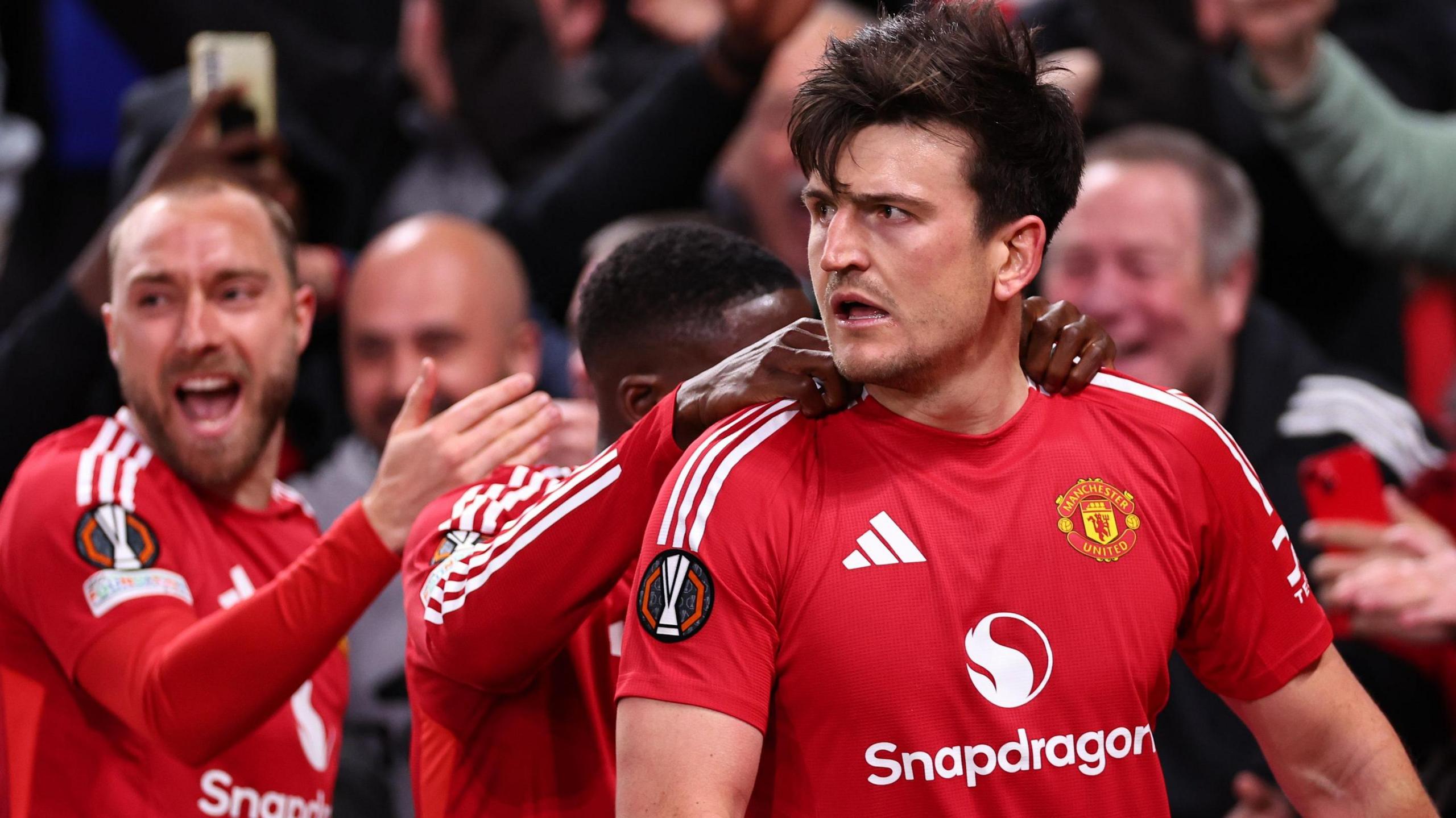 Liga Europa - Meci de infarct: Manchester United a condus cu 2-0, a fost condusă cu 4-2 şi a revenit în numai două minute pentru a se califica în semifinale