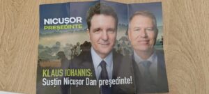 Jocul murdar în campanie continuă: în țară au început să fie distribuite pliante electorale cu Nicușor și Iohannis, neasumate de niciun partid