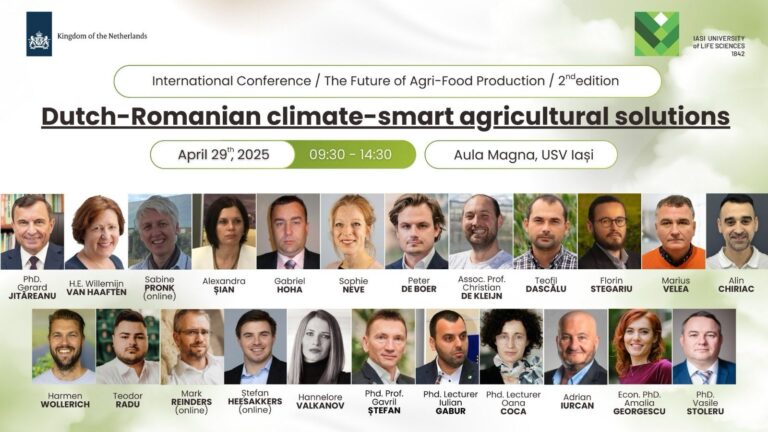USV Iași găzduiește a doua ediție a Conferinței Internaționale dedicate soluțiilor agricole inteligente