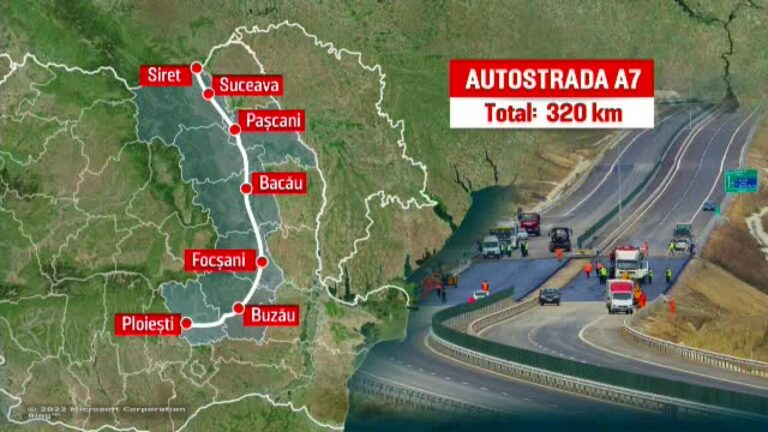 Autostrada Moldovei A7: a apărut o problemă. Grindeanu: „Acolo e zonă inundabilă”