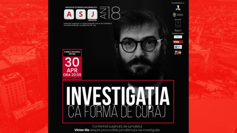 Asociația Studenților Jurnaliști celebrează 18 ani de activitate azi la Ateneu: o conferință dedicată jurnalismului de investigație - FOTO