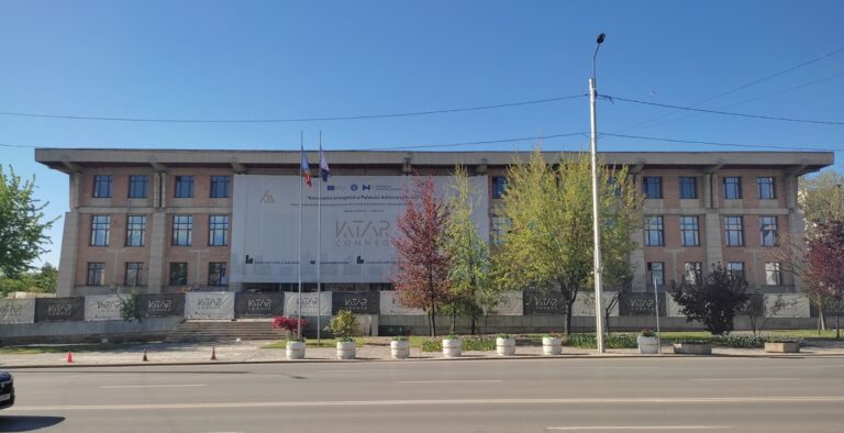 FOTO Cum arată șantierul de la Casa Pătrată pe dinăuntru? Prefectul Luciana Antoci: „Suntem în grafic. Ritm de lucru foarte bun”